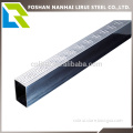 Retangle shape fret pattern tube stainless steel price for handrail